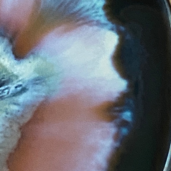 Vintage ccc Canada pottery, Mid-Century Modern Aurora Borealis dish - Picture 16 of 16